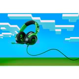 Razer Kraken V4 X - Minecraft Edition, Gaming-Headset schwarz/grün