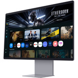 Samsung S32FM900SU, OLED-Monitor 80 cm (32 Zoll), silber, UltraHD/4K, QD-OLED, G-Sync kompatibel, FreeSync, 165Hz Panel