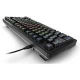 Sharkoon SKILLER SGK25, Gaming-Tastatur schwarz, DE-Layout, Huano Red