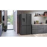 Siemens KF96DPXEA iQ700, French Door edelstahl (dunkel), Home Connect