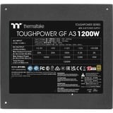 Thermaltake TOUGHPOWER GF A3 Gold 1200W - TT Premium Edition, PC-Netzteil schwarz, 1x 12-Pin High Power GPU, 5x PCIe, Kabel-Management, 1200 Watt