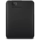 WD Elements Portable 6 TB, Externe Festplatte schwarz, Micro-USB-B 3.2 Gen 1 (5 Gbit/s)