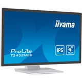 iiyama ProLite T2452MSC-W1, LED-Monitor 61 cm (24 Zoll), weiß/schwarz, FullHD, Touchscreen, IPS