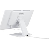 iiyama ProLite T2452MSC-W1, LED-Monitor 61 cm (24 Zoll), weiß/schwarz, FullHD, Touchscreen, IPS