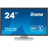 iiyama ProLite T2452MSC-W1, LED-Monitor 61 cm (24 Zoll), weiß/schwarz, FullHD, Touchscreen, IPS