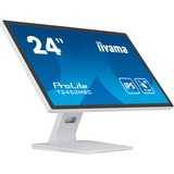 iiyama ProLite T2452MSC-W1, LED-Monitor 61 cm (24 Zoll), weiß/schwarz, FullHD, Touchscreen, IPS