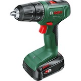 Bosch Heimwerken & Garten Akku-Bohrschrauber EasyDrill 18V-40 + SystemBox grün/schwarz, Li-Ionen Akku 1,5Ah, Koffer, POWER FOR ALL ALLIANCE
