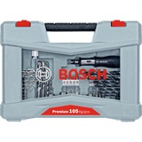 Bosch Heimwerken & Garten Premium X-Line Bohrer- /Schrauber-Set, 105-teilig, Bohrer- & Bit-Satz grün, 105-teilig