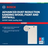 Bosch Professional Expert M480 Netzstruktur-Schleifblatt 93 x 186mm, K80 50 Stück, für Schwingschleifer