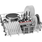 Bosch SMU4ETS08E Serie 4, Spülmaschine edelstahl (gebürstet), 60 cm, Home Connect