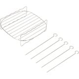 Cosori Heißluftfritteuse Dual Blaze Chef Edition CAF-P583S-AEUR hellgrau, 1.750 Watt, Korb 6,4 Liter