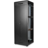 Digitus Netzwerkschrank Unique Serie - 800x800 mm (BxT), IT-Schrank schwarz, 47 Höheneinheiten