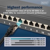 Digitus Patchkabel Cat 8.1 S-FTP 1 Meter schwarz