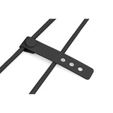 Digitus USB 2.0 Silikon-Kabel USB-A > Lightning, MFI zertifiziert schwarz, 2 Meter, PD, Laden mit bis zu 12 Watt