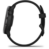 Garmin vívoactive 6 42mm black, Smartwatch schwarz/grau, 42 mm, Silikon-Armband
