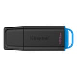 Kingston DataTraveler Exodia 128 GB, USB-Stick schwarz/blau, USB-A 3.2 Gen 1