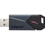 Kingston DataTraveler Exodia Onyx 128 GB, USB-Stick schwarz/schwarz, USB-A 3.2 Gen 1