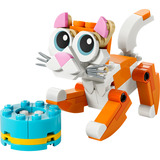 LEGO 30714 Creator 3-in-1 Orange Katze	, Konstruktionsspielzeug Polybag