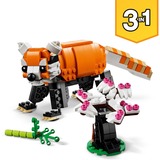 LEGO 31129 Creator 3-in-1 Majestätischer Tiger, Konstruktionsspielzeug 3-in-1 Tierfiguren-Set, Panda oder Fisch