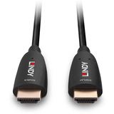 Lindy Fibre Optic Hybrid HDMI 2.1 8K60 Kabel schwarz, 30 Meter, AOC-Kabel