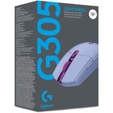 Logitech Gaming G305 LIGHTSPEED Gaming, Gaming-Maus lila