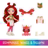 MGA Entertainment Rainbow High Littles Fantasy Fairies - Apple, Puppe 