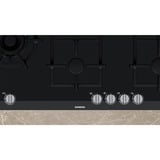 Siemens ER9A6SB70 iQ700, Autarkes Kochfeld schwarz/schwarz, 90 cm