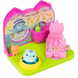 Spin Master Gabby's Dollhouse Deluxe Room Spielset - Fest-Raum mit Kätzchen Narwal , Spielfigur 