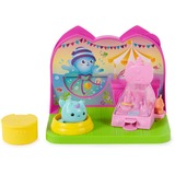 Spin Master Gabby's Dollhouse Deluxe Room Spielset - Fest-Raum mit Kätzchen Narwal , Spielfigur 