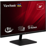 ViewSonic VA2432-MHD-3, LED-Monitor 60.5 cm (23.8 Zoll), schwarz (matt), FullHD, IPS, DP, HDMI, VGA, 100Hz Panel