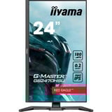 iiyama G-Master GB2470HSU-B6 Red Eagle, Gaming-Monitor 60.5 cm (23.8 Zoll), schwarz (matt), FullHD, Fast IPS, Ergonomischer, höhenverstellbarer Standfuß, 180Hz Panel