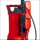 EINHELL Schmutzwasserpumpe GE-DP 3925 ECO, Tauch- / Druckpumpe rot/schwarz, 390 Watt