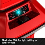 Einhell Akku-Erdbohrer GP-EA 18/150 Li BL - Solo Professional, 18Volt rot, ohne Akku und Ladegerät