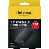 Intenso Portable Hard Drive 320 GB Generalüberholt, Externe Festplatte schwarz, Refurbished