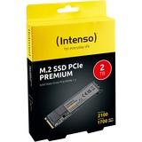 Intenso Premium 2 TB, SSD PCIe 3.0 x4, NVMe 1.3, M.2 2280