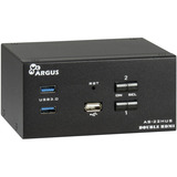 Inter-Tech IPC KVM Switch AS-22HUS, KVM-Switch 
