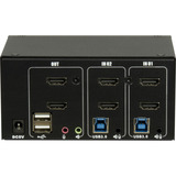 Inter-Tech IPC KVM Switch AS-22HUS, KVM-Switch 