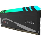 Mushkin DIMM 16 GB DDR4-3600 (2x 8 GB) Dual-Kit, Arbeitsspeicher schwarz, MLA4C360JNNM8GX2, Redline Lumina RGB, INTEL XMP