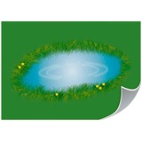 SIKU 5699 WORLD Feldwege und Wald, Kulisse 