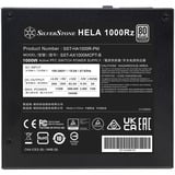 SilverStone HELA 1000Rz, PC-Netzteil schwarz, 1x 12-Pin High Power GPU, 5x PCIe, Kabelmanagement, 1000 Watt