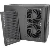SilverStone SST-CS240, Tower-Gehäuse schwarz, NAS-Gehäuse