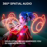 SteelSeries Arctis Nova 1X, Gaming-Headset schwarz/grün, 3.5 mm Klinke