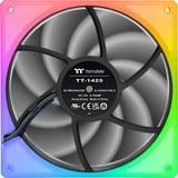 Thermaltake TOUGHFAN 14 RGB High Static Pressure Radiator Fan 140x140x25, Gehäuselüfter 3er Pack, 140 mm