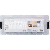 fischer Mini FixTainer PowerFast II - BC, Schrauben-Set silber, 125-teilig