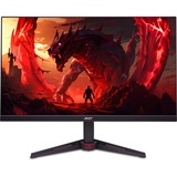 Acer Nitro VG240YX1bmiipx, Gaming-Monitor 60.5 cm (23.8 Zoll), schwarz/rot, FullHD, IPS, DP, HDMI, HDR, 200Hz Panel