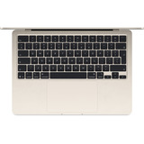 Apple MacBook Air 34,5 cm (13,6") 2025 CTO, Notebook champagner, 32 GB, 2 TB (2 TB SSD), Polarstern, M4, MacOS, Deutsch