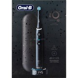 Braun Oral-B iO Series 10 Black Onyx Luxe Edition, Elektrische Zahnbürste schwarz