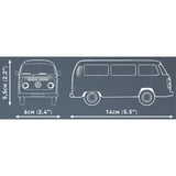 COBI Volkswagen T2b Bus, Konstruktionsspielzeug orange, Maßstab 1:35