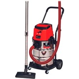 EINHELL Professional TP-VC 36/30 S Auto - Solo, 36Volt (2x18V), Nass-/Trockensauger rot/edelstahl, ohne Akku und Ladegerät