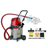 EINHELL TP-VC 36/30 S Auto - Solo, 36Volt (2x18V), Nass-/Trockensauger rot/edelstahl, ohne Akku und Ladegerät